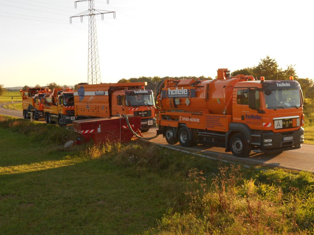 Hofele GmbH - Absaugen und Transport